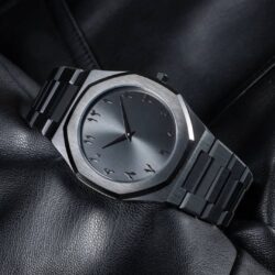Stainless Steel "Arabic Aura" Watch