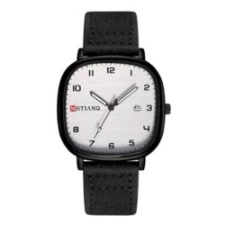 MSTIANQ LEATHER WATCH